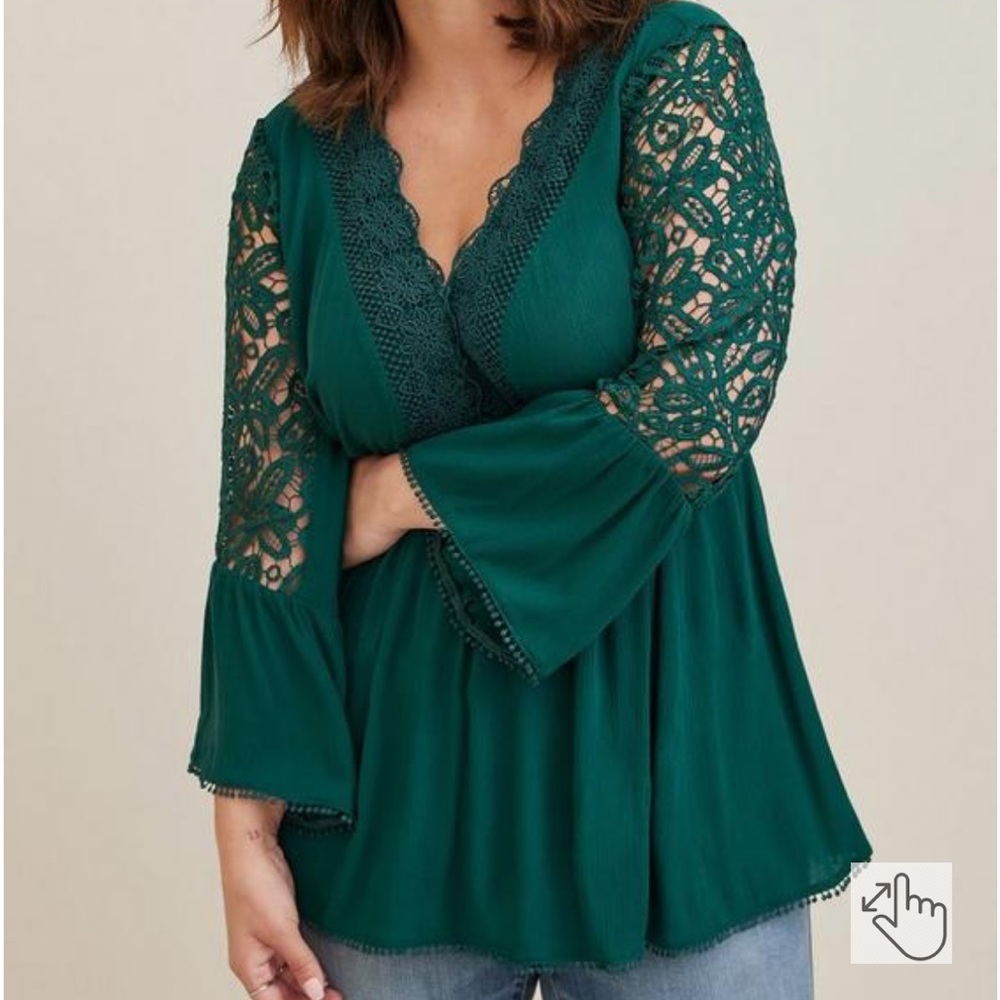 Torrid Babydoll Top
